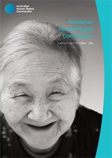 Australian Human Rights Commission Annual Report 2009-2010 cover