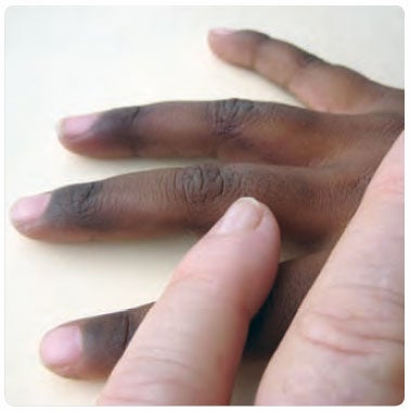 White person and Indigenous person
