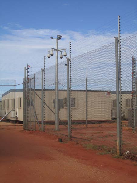 Fences and cameras, Curtin IDC