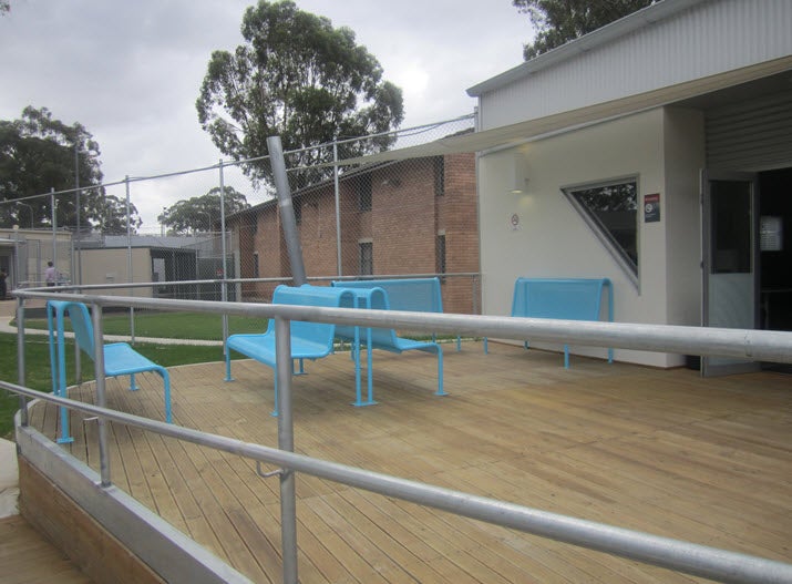 New building in visitors