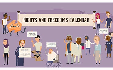 Rights and Freedoms calendar