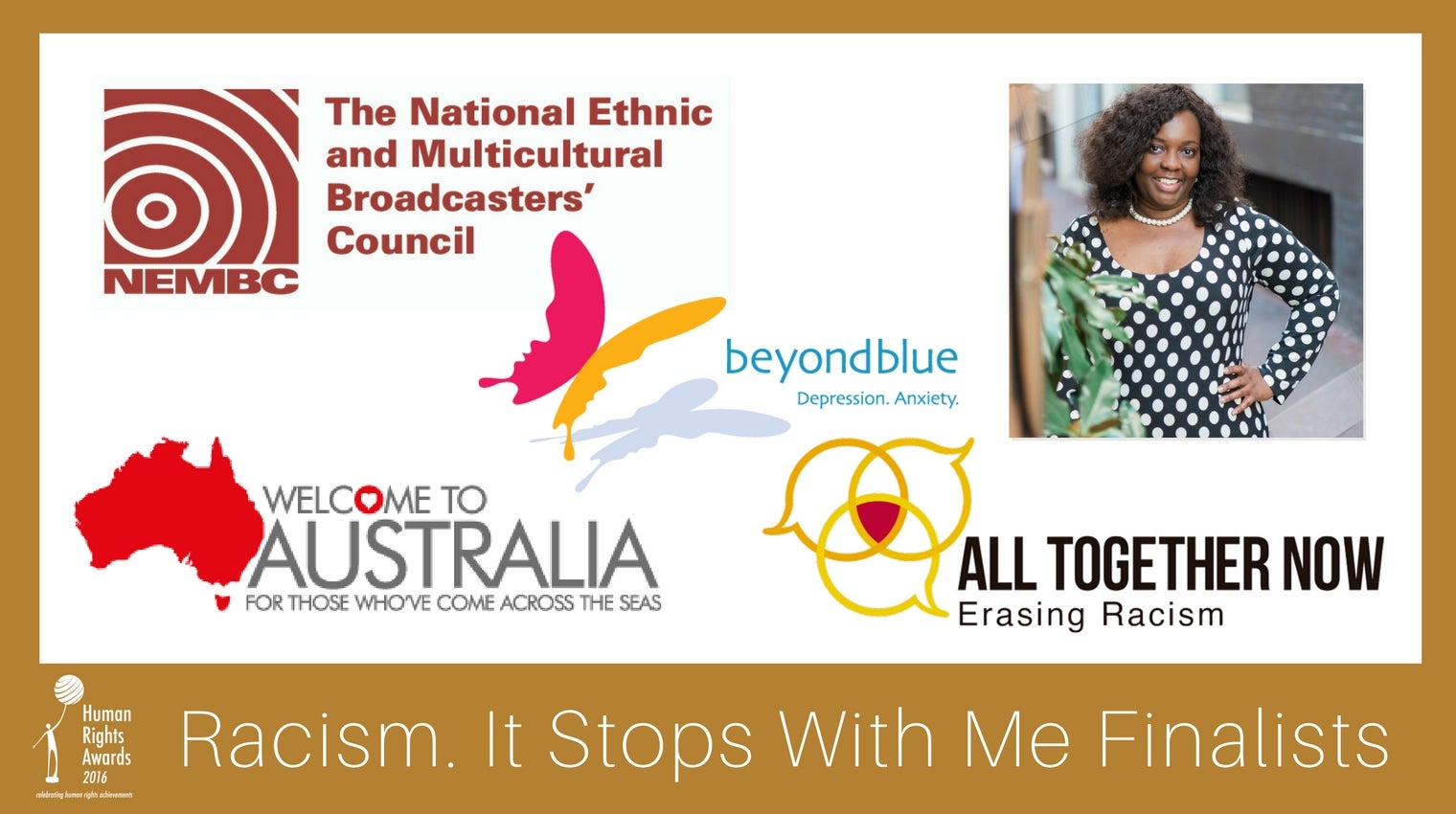 Composite Racism It Stops With Me Award finalists 2016