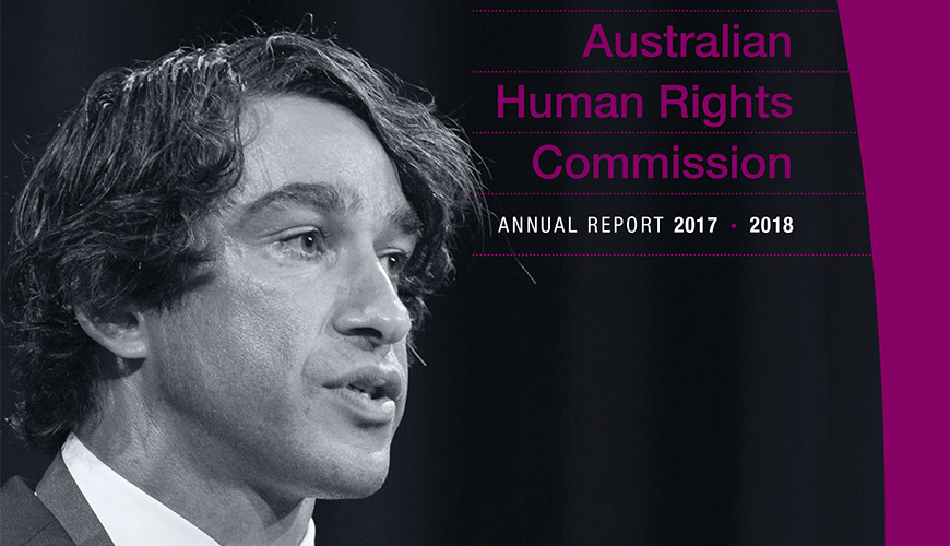 Annual Report 2017 2018 Australian Human Rights Commission