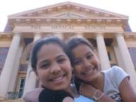 Picture of 2 young Indigenous girls smiling