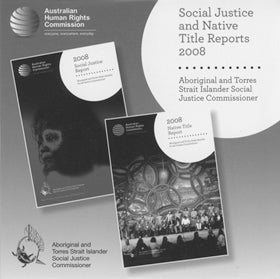 Social Justice Report and Native Title Report covers