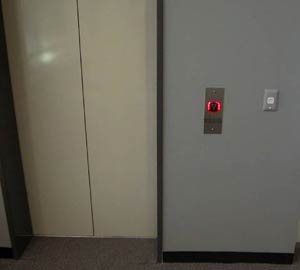 Correct lift buttons