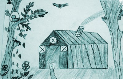 Image: Drawing by a child detainee in Port Hedland