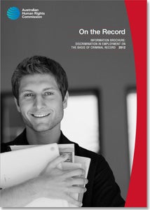 On the Record Brochure Cover