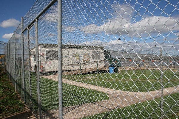 Internal fences, Villawood Immigration Detention Centre. 