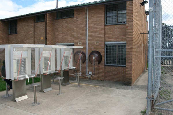 External telephones, Villawood Immigration Detention Centre. 
