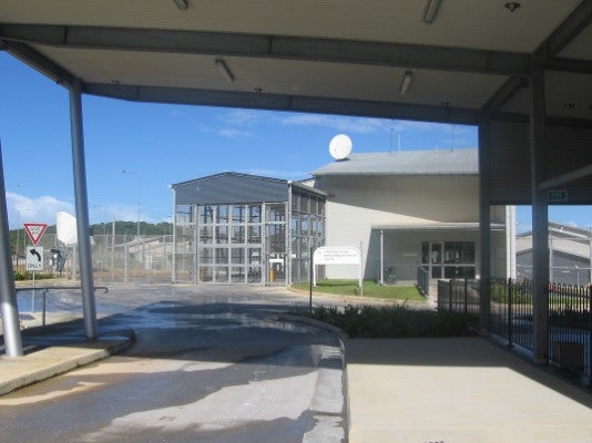 Photo of the Christmas Island IDC entrance
