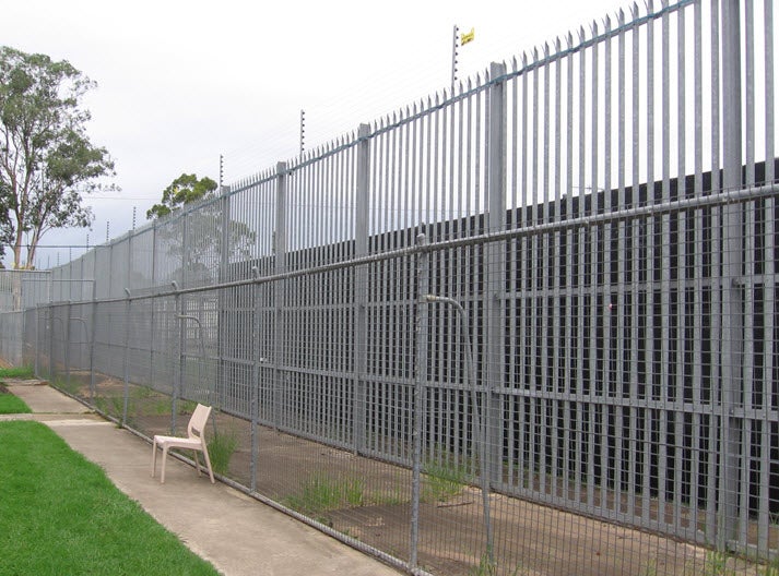 Fence around Fowler compound, Villawood IDC