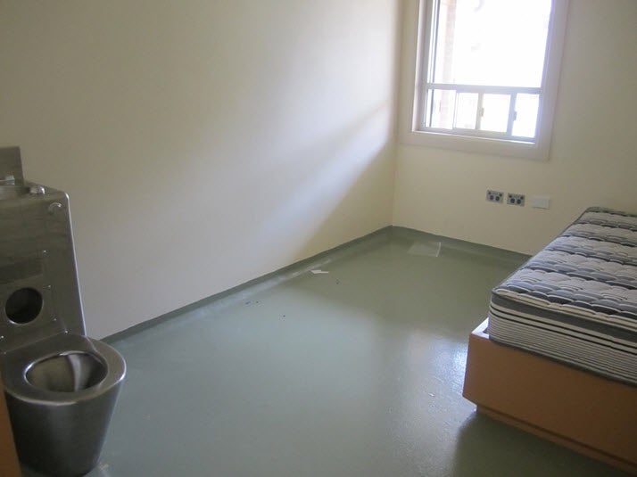 Downstairs bedroom, Murray Unit, Villawood IDC