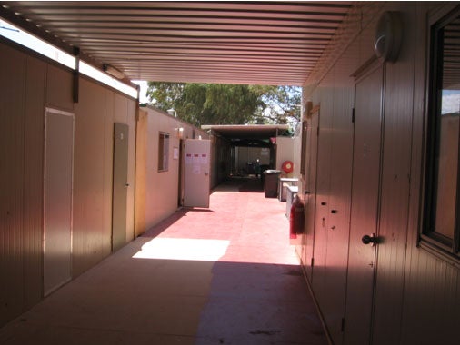 Accommodation block, Leonora immigration detention facility