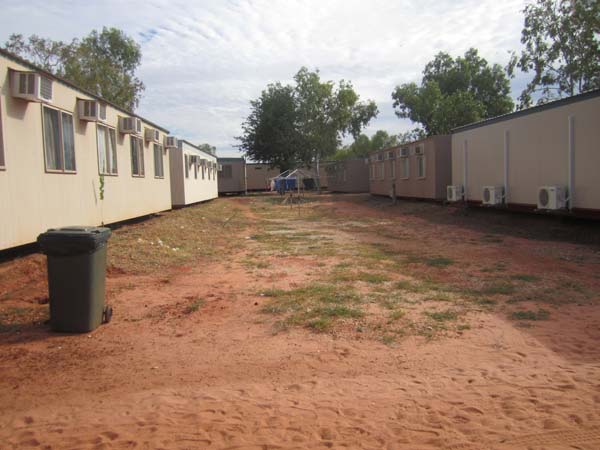 Demountables used for accommodation, Curtin IDC