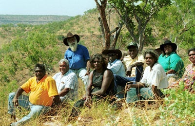 Image: Gathering of Elders at Timber Creek