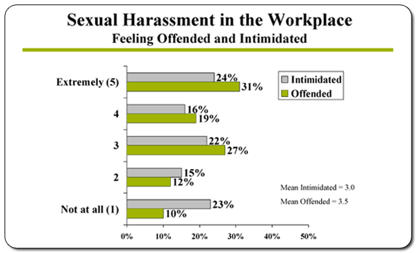Sexual Harassment in the Workplace. Feeling Offended and Intimidated