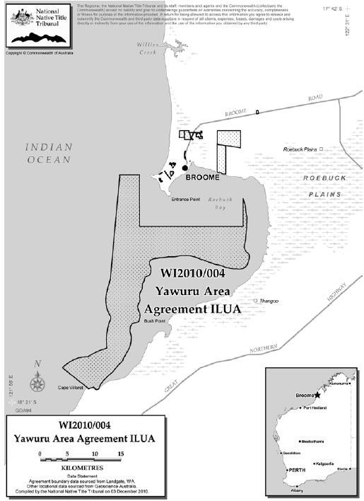 Map 2.1: Yawuru Area ILUA