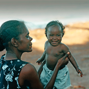 Photo - Angelina and Baby