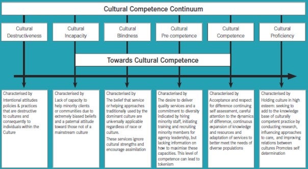 Figure 4.1 Cultural Competence Continuum