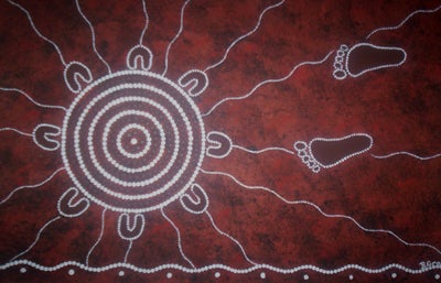 Aboriginal art  - Coming Home (c) Beverley Grant