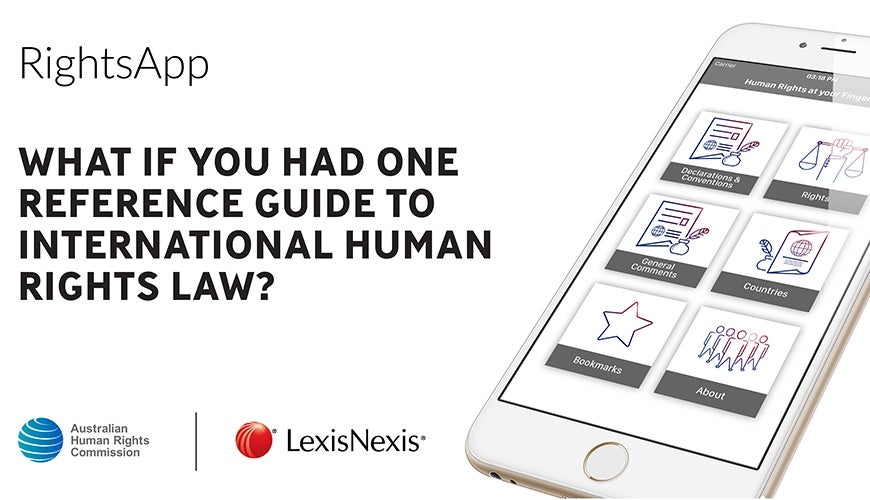 RightsApp What if you had one reference guide to international human rights law?