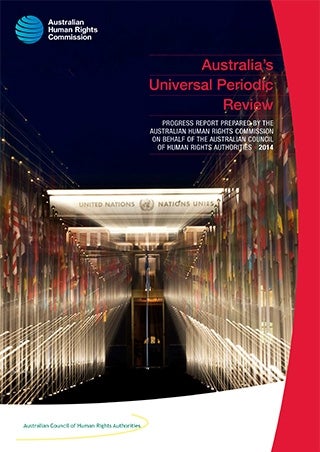 Cover - UPR Progress Report 2014