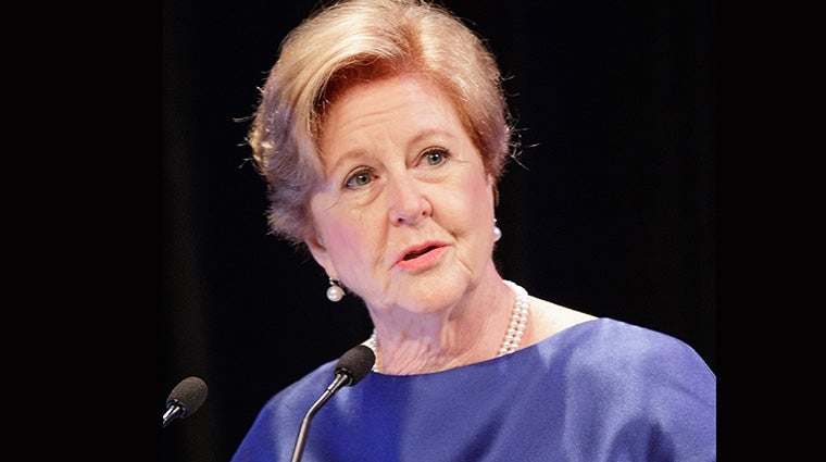 Gillian Triggs at the 2015 Human Rights Awards. Photo by Matthew Syres