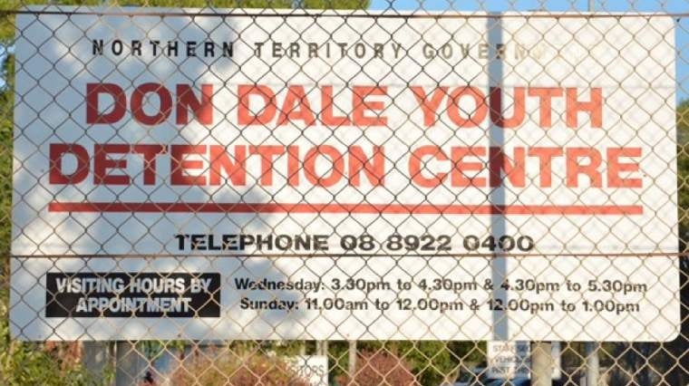 Don Dale centre sign