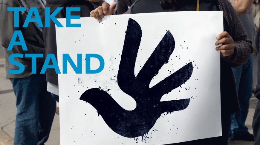 Take a Stand - RightsApp logo