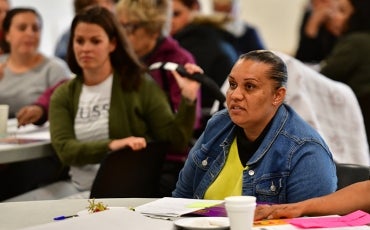 participants at the Redfern consultation. Photo by Wayne Quilliam.