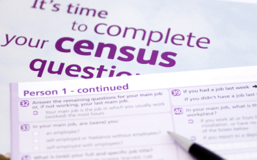 Photo of census form