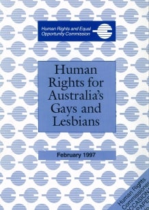 Cover - Human Rights for Australia&#039;s Gay and Lesbians