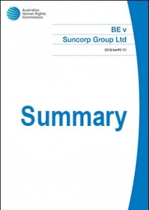 BE v Suncorp Summary