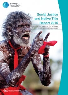 Social Justice and Native Title Report 2016 Cover image