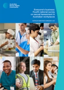 Collage of workers in Australian industries, from cooks to builders and scientists