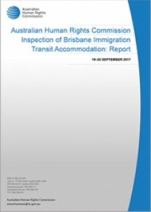 Brisbane Immigration Transit Accommodation: Report (2018) cover