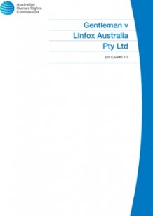 Gentleman v Linfox Australia Pty Ltd