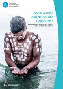 Cover - Social Justice and Native Title Report 2014