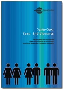 Same Sex: Same Entitlements report cover