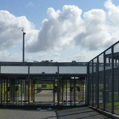 Immigration detention centre compounds