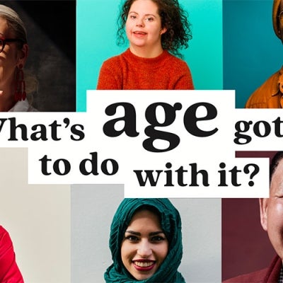What's age got to do with it - cover of 6 people of various ages